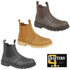 Mens Safety Dealer Boots