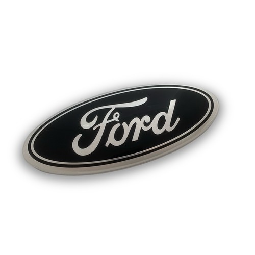 Ford black oval - black, badge