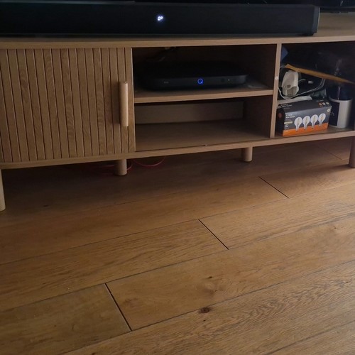 Copenhagen oak television unit - television,