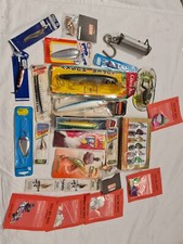 JOB LOT LURE RAPALA MAGNUM/ MEPPS ABU FISKE ,EAGLE CLAW SPINNERS VEALS ATTACTORS