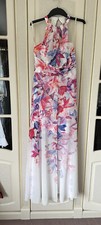 Lipsy VIP Issy Floral Maxi Dress Size 14 NEW WITH TAGS