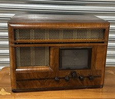 Rare 1936 Marconi All-Wave Superhet 346 Wireless Radio 