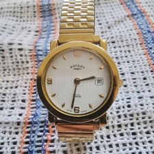 Vintage Rotary ELite Swiss Made Quartz Wristwatch 