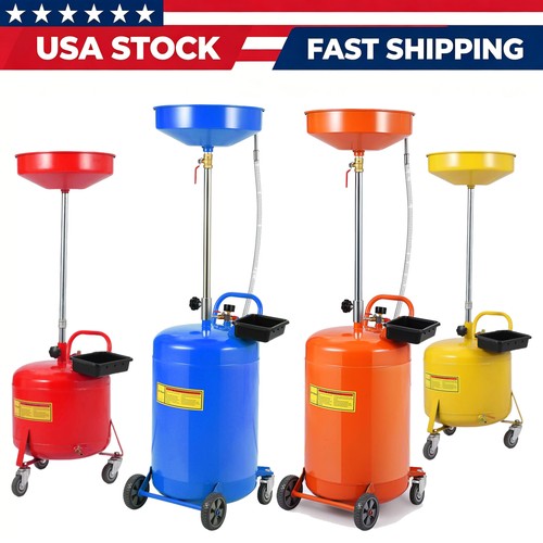 Portable waste oil drain tank - portable,