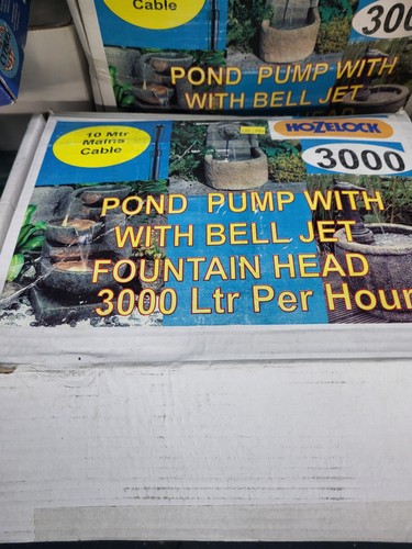 Hozelock pond pump with bell - pond,