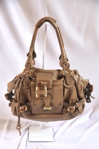 Chloé beige camel paddington - /camel,