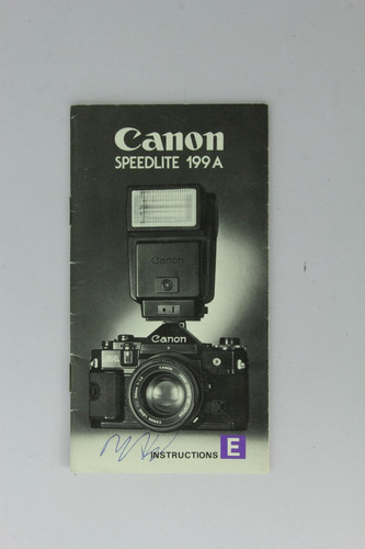 Canon speedlite 199a manual - speedlite,