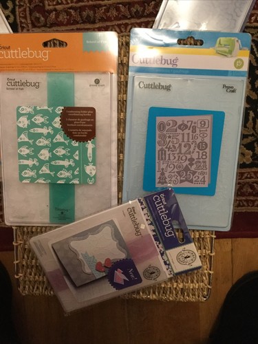 Assorted cuttlebug embossing - assorted,