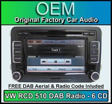 VW Golf MK6 DAB car stereo