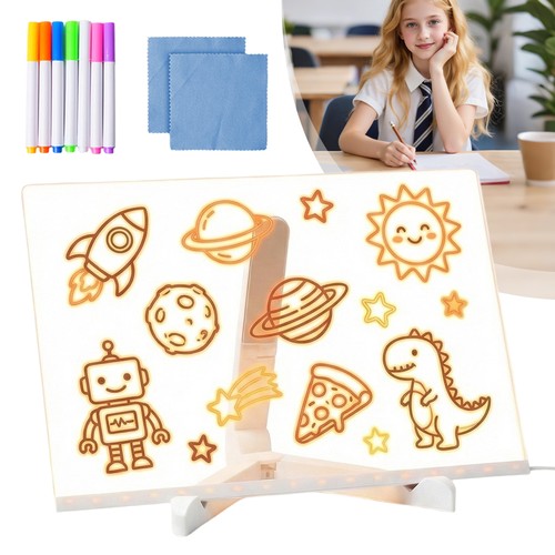 Led note board drawing - led,