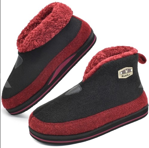 Men felt boot slippers - felt,