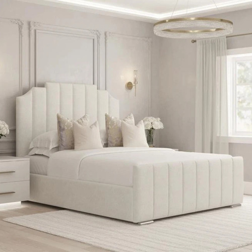 Crown panel bed frame plush - crown,