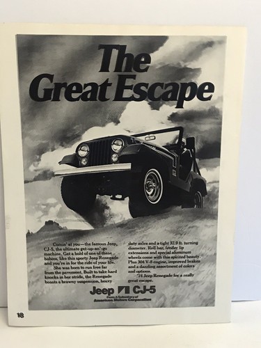 Vintage jeep cj5 renegade 1974 - vintage,