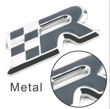 Seat R Badge Emblem Chrome