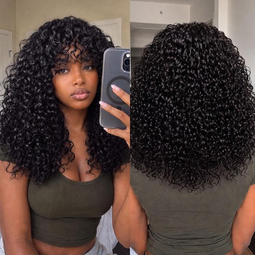 Cury wig with bangs - cury,