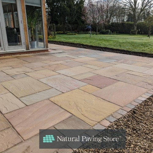 Paving slabs indian sandstone - slabs,