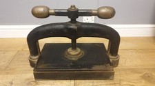 Antique Cast Iron Book Press