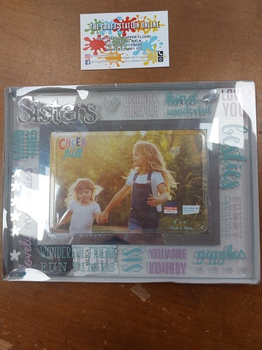 Sisters glass photo - photo, frame