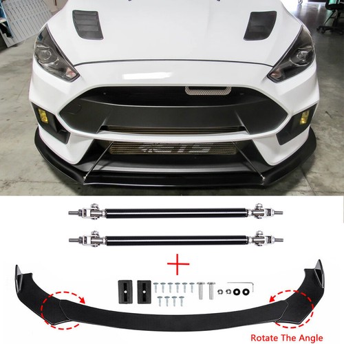 Front bumper lip spoiler - front,