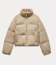 Zara Dotted Puffer Jacket