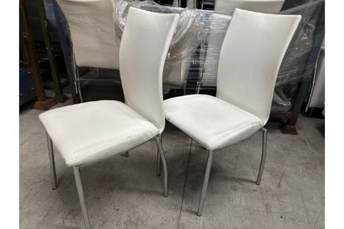 White faux leather - x, 60