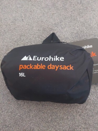 Eurohike packable day sack - packable, 16l