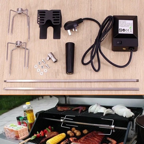 Bbq rotisserie spit kit - bbq,