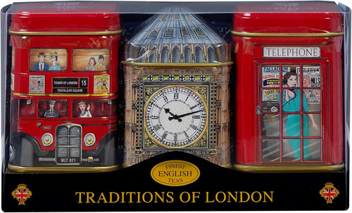 London mini tea - tea, tin