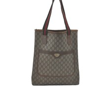 Auth GUCCI Web Sherry Line