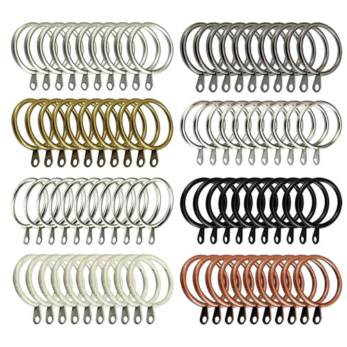 Curtain pole rings hooks for - pole,