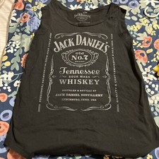 Jack Daniels Woman’s Small Black Tank Top 