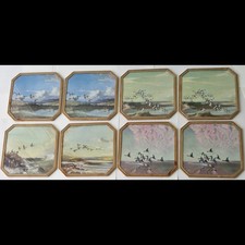 Vtg Vernon Ward Bird Print Set