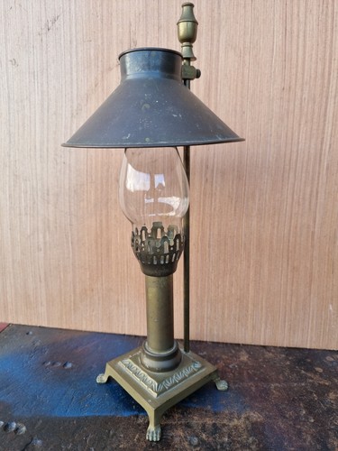 Vintage brass table - brass,