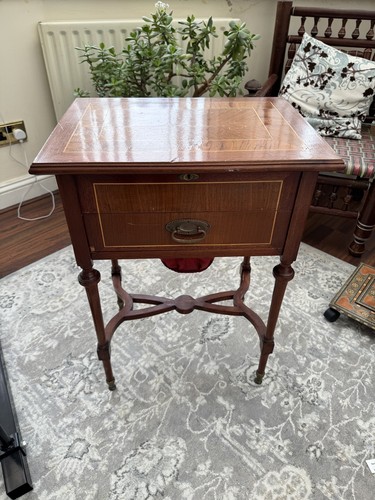 Antique sewing table work - sewing,