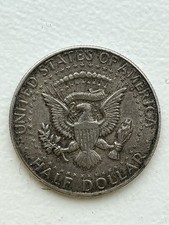 Silver 1964 John F Kennedy American half dollar Coin