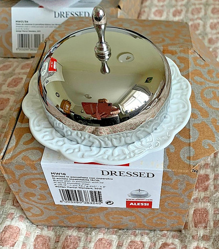 Alessi dressed butter dish - alessi,