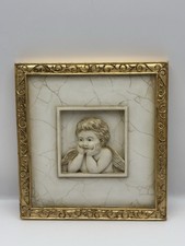 Hand Painted Angel Cherub Wall