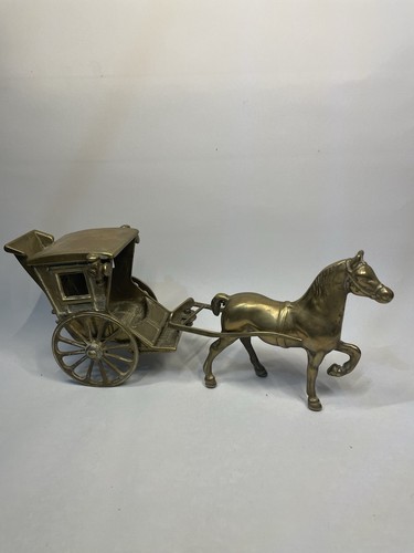 Brass horse hackney carriage - brass, &