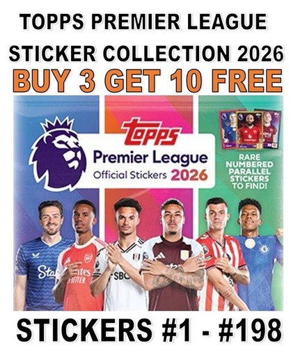 Topps premier league 2026 - topps,