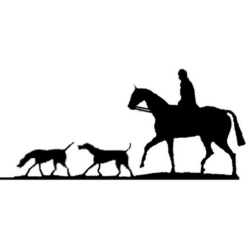Horse hounds weathervane or - horse, &
