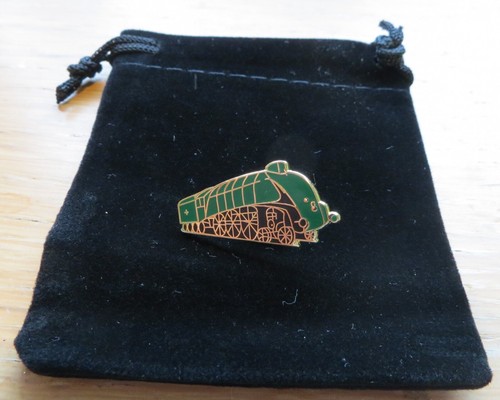 Mallard train enamelled metal - mallard,