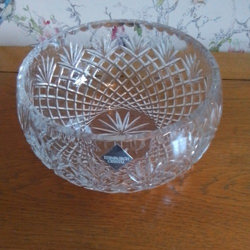 Edinburgh crystal bowl cut - edinburgh,