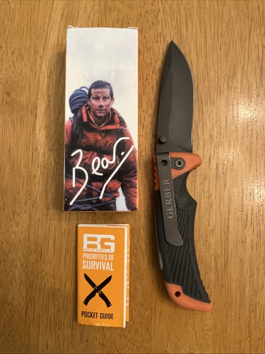 Bear grylls gerber knife with - gerber,