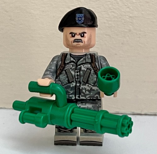 Brickarms minigun new green - brickarms,