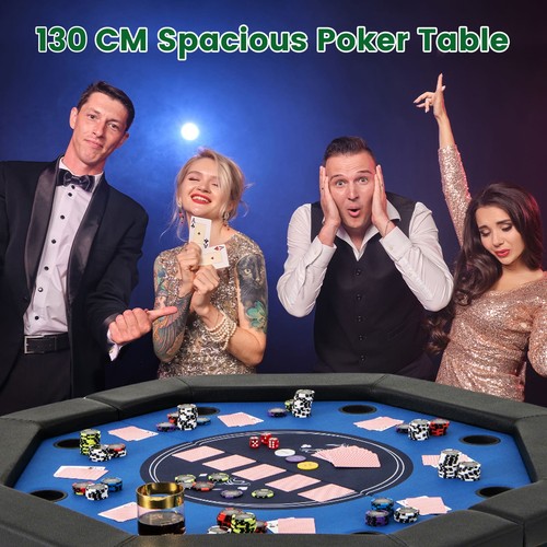 Foldable poker table - table, 8