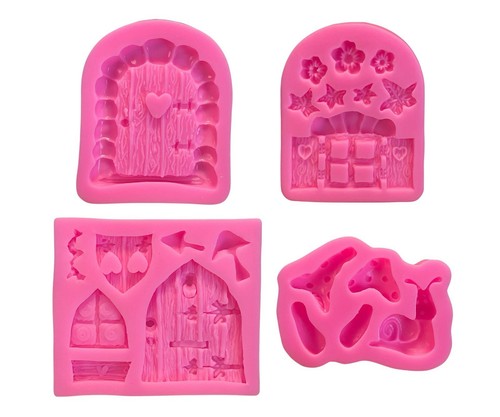 Fairy garden silicone mould - garden,