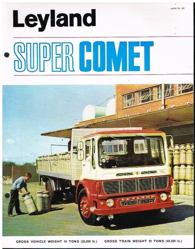 Leyland super comet ton - leyland,