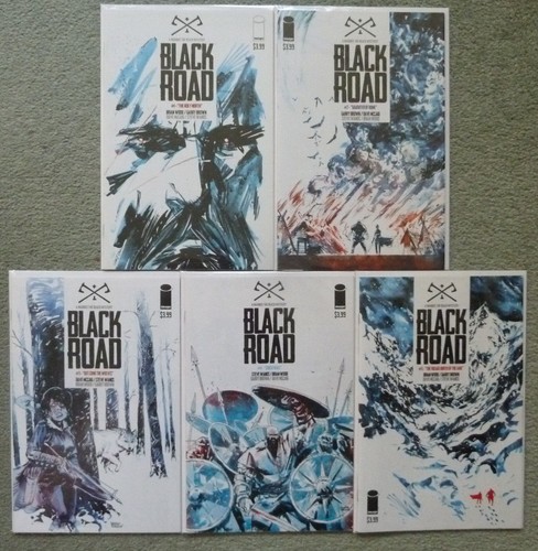 Black road set brian - black, #1-5