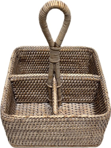 Condiment caddy white wash - condiment,