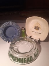 Pub Ashtrays 3 Vintage